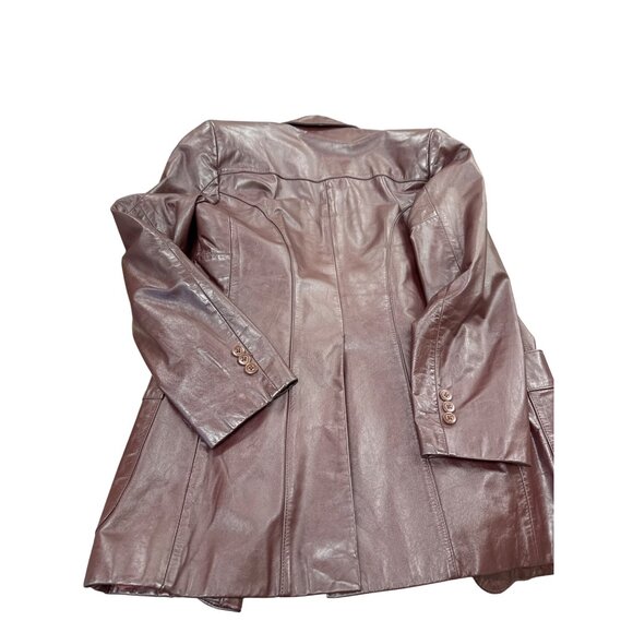 Wilsons Suede & Leather Mens Brown Blazer Jacket Size 36 SKU 7188 - Picture 13 of 16